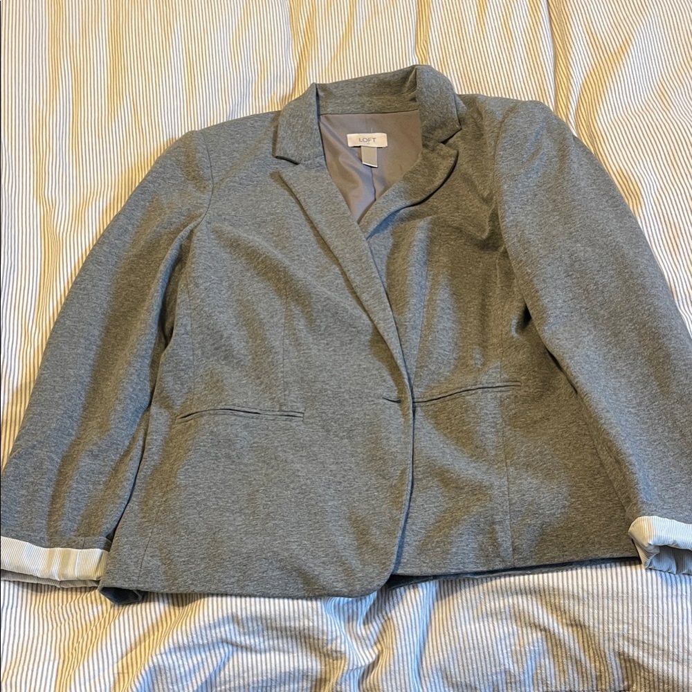 LOFT Classic Gray Women's Blazer
